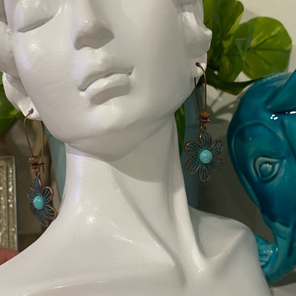 Drop earrings - Picture 2 of 4